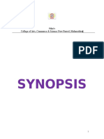 Done - Sadis Managment SYNOPSIS