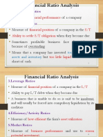 Lecture 3 Ratio Analysis