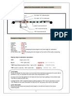 Load Calibration Procedure For Weigh Feeder PDF