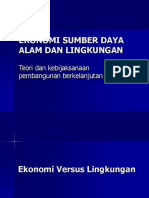 Ekonomi Sumber Daya Alam Dan Lingkungan