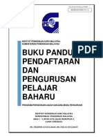 Buku Panduan Pendaftaran PISMP