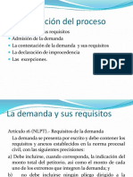 Proceso civil: requisitos de la demanda y contestación