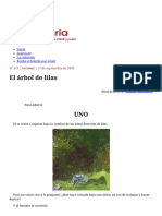 El Árbol de Lilas, Por María Teresa Andruetto - Imaginaria No. 111 - 17 de Septiembre de 2003