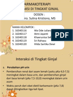 9. Interaksi Di Tingkat Ginjal