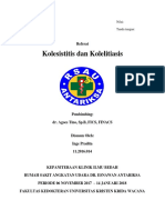 Referat Kolesititis Kolelithiasis