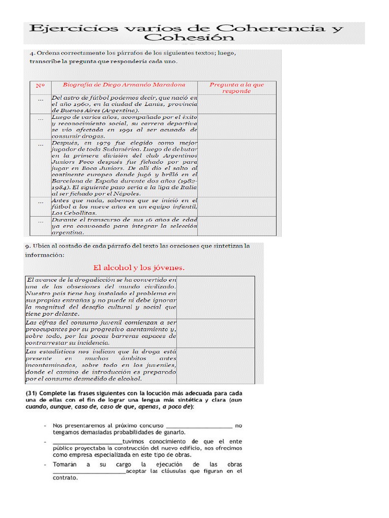 Cohesion | PDF