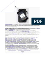 Wireless Power-The Basics