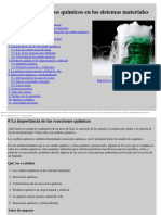 Tema 4 Cambios Químicos en Los Sistemas Materiales PDF