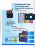 Electronic Jacquard Needle Loom Machine PDF