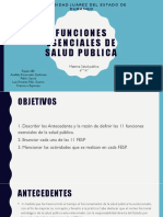 Funciones Esenciales de Salud Publica