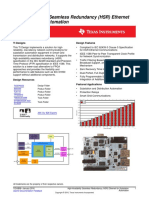 High-Availability Seamless Redundancy (HSR) Ethernet For Substation Automation