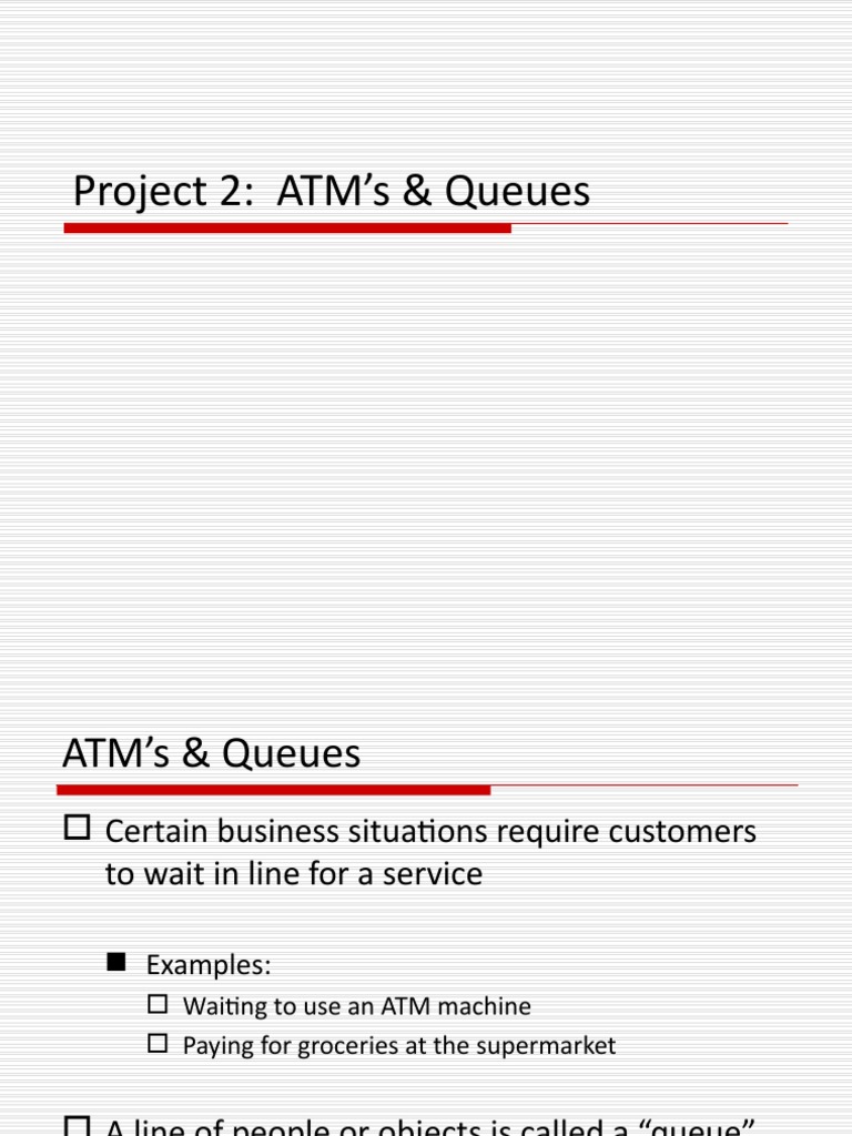 S08Proj2 IntroToProject | PDF | Automated Teller Machine | Computer ...