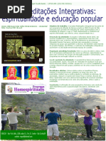 Projeto Meditações Integrativas