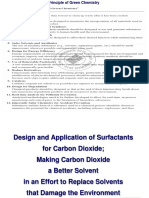 Green Chemsitry on Inorganic Chem