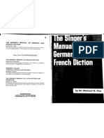 The Singer's Manual of German and French Diction