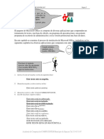 Ejercicios para Microsoft Word