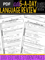Download 5-a day Daily Language Review Book 7 by Future Collective SN372957462 doc pdf