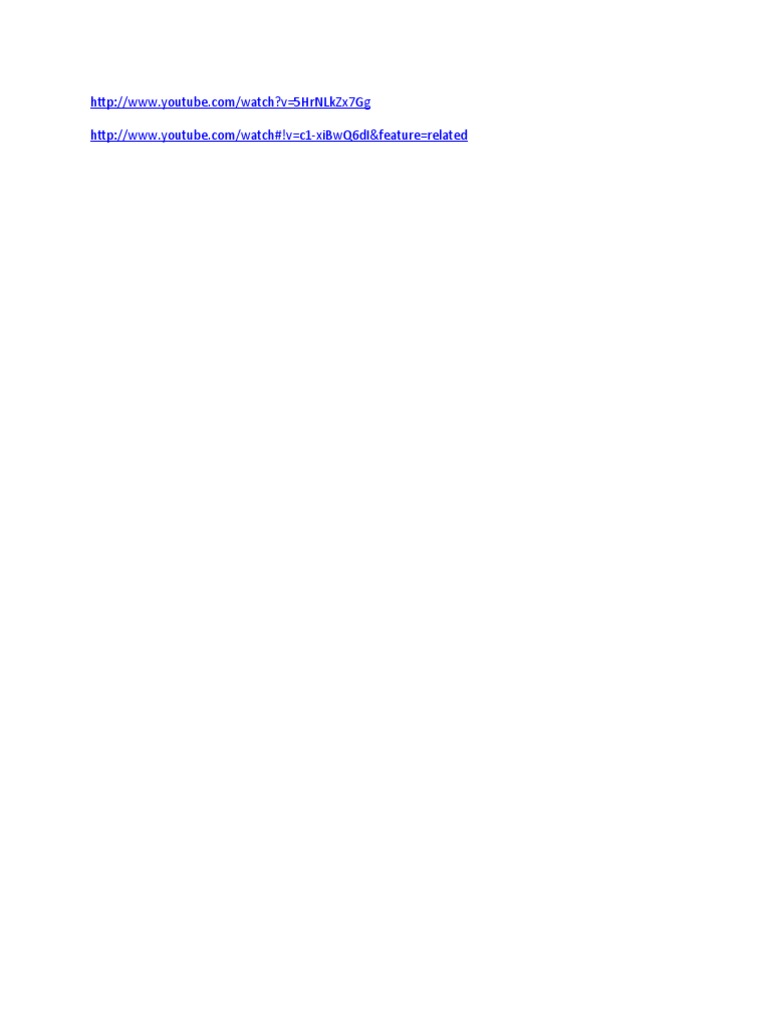 YouTube Video Links Collection | PDF | Business | Technology & Engineering