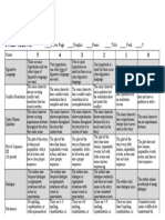 Final Rubric: - Cover Page - Graphic - Name - Title - Font - /5