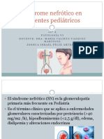 Síndrome Nefrótico en Pacientes Pediátricos