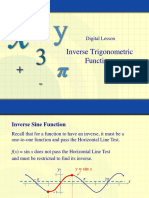 Inverse Trig Functions