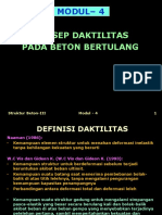 Modul 4a Beton III Desain Daktilitas Tahan Gempa