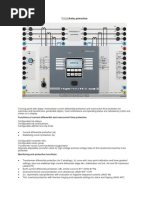 relay Protection: Functions of Current Differential and Overcurrent Time Protection