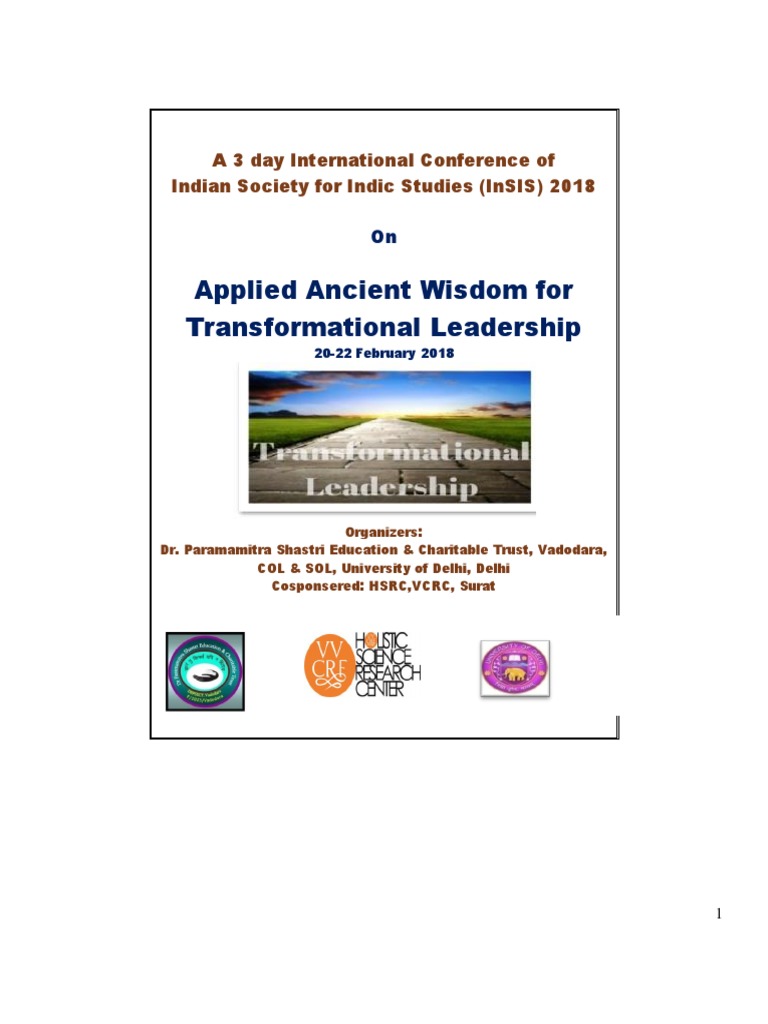 Conference Vision and Mission | PDF | Leadership | Wisdom
