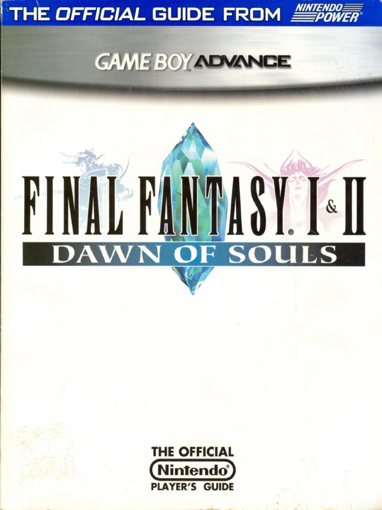Final Fantasy I Ii Dawn Of Souls Nintendo Power Official Strategy Guide Nintendo Leisure