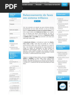 Balanceamento de Fases Em Sistema Trifásico