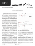 Technical Notes: Short Tendon Elongations