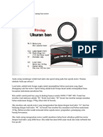 Daftar Load Index Dan Speed Rating Ban Motor