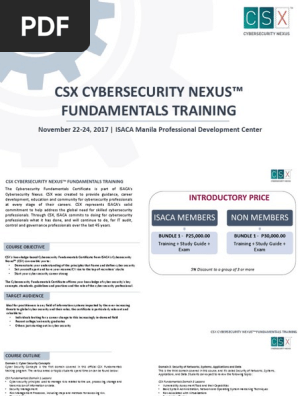 Cyber Security Csx Online Safety Privacy Computer Security