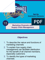 Marketing Channels and Supply Chain Management: Part Six Distribution Decisions