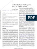 Shallow Water Sediments Equations For Fluvial Processes