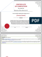 Download Udemy Completion Certificate | PDF