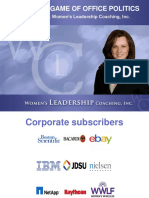 Win at The Game of Office Politics: Jo Miller, CEO, Women S Leadership Coaching, Inc