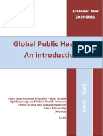 Global Public Health I: An Introduction: 7.5 ECTS