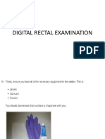 Digital Rectal Examination