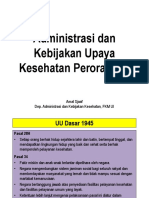 Administrasi Dan Kebijakan Upaya Kesehatan Perorangan Prof. Amal