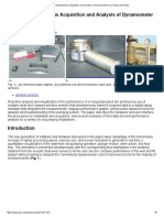 Wireless Simultaneous Acquisition and Analysis of Dynamometer and Fluid-Level Data