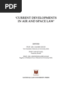 Current Developments in Air and Space Law