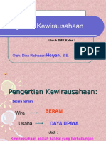 Pengantar Kewirausahaan