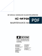 Icom IC-M700 Service Manual