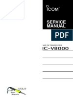 Icom IC-V8000 Service Manual