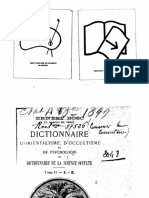 Dictionnaire D'orientalisme, D'occultisme Et de Psychologie Ou Dictionnaire de La Science Occulte 2 - I-Z (Bosc, Ernest) PDF