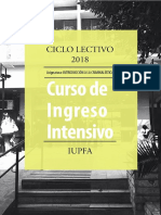 Cuadernillo de Curso del curso de Ingreso