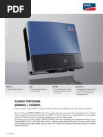 Datasheet Inverter 25000TL