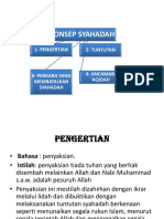 Konsep Syahadah