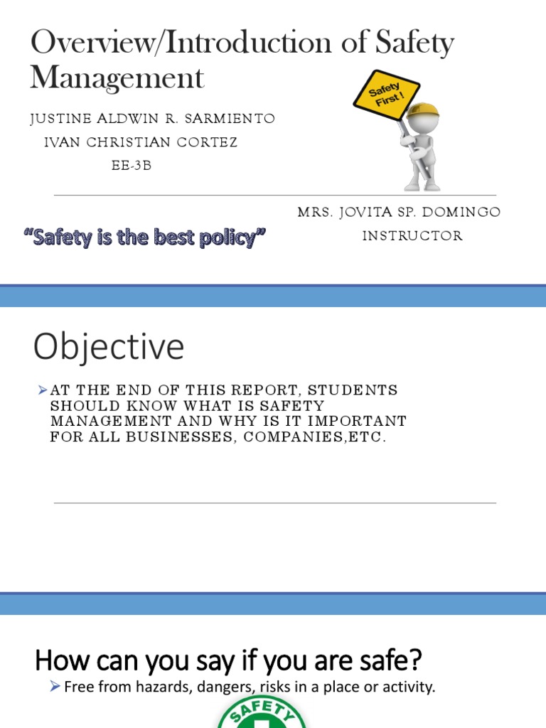 Introduction to Safety Management | PDF | Safety | Employment